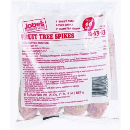 JOBES BULK EVERGREEN STAKES, 5PK 02011